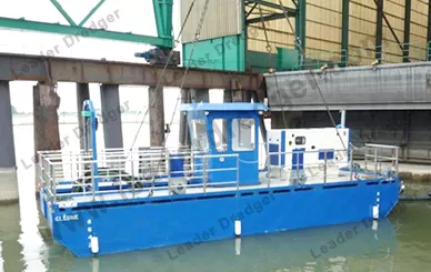 LD1500PSP 40m dredging depth small portable dredge is easy to transport - Leader Dredger